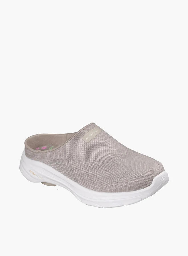 SKECHERS Women Go Walk 8 Slip-On Mules Sneakers